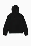 1989 Studio Denim Zip Hoodie In Black