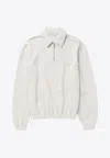 1989 Studio Embroidered Logo Half-zip Sweatshirt