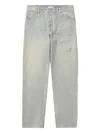 1989 Studio Faded Wash Denim Pants With Five Pockets In Gray