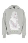 1989 Studio Man's Slime Hoodie In Oatmealgrey