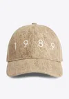 1989 Studio Baseball Cap Denim Flock 1989 Camo In Beige