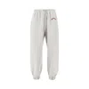 1989 Studio French Terry Sweatpants With Embroidery In White