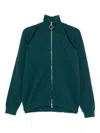 1989 Studio Full Zip Raglan Sweater Clothing In Green
