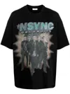 1989 Studio Cotton T-shirt With Contrasting Graphic Print In Black