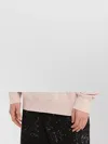 1989 Studio Graphic Print Hooded Kangaroo Sweatshirt In Pink