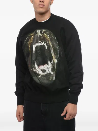 1989 Studio Graphic-print Brushed-cotton Sweatshirt In Black