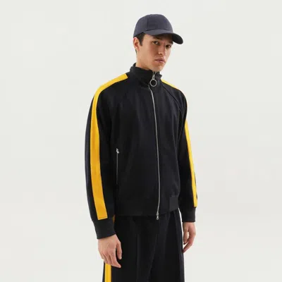 1989 STUDIO 1989 STUDIO  GRAY JACKET WITH SIDE STRIPES