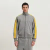 1989 Studio Side Stripe High Collar Ribbed Cuffs In Gray