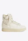 1989 Studio Sneakers High-top Toe Perforated In White