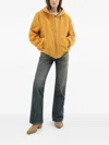1989 Studio Hooded Zip-up Jacket In Yellow