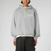 1989 Studio Rodeo Drive Print Hooded Sweatshirt In Grey