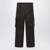 1989 Studio Intreccio Leather Cargo Pants