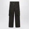 1989 Studio Intreccio Leather Cargo Pants