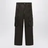 1989 Studio Intreccio Leather Cargo Pants