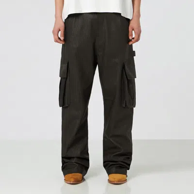 1989 Studio Intreccio Leather Cargo In Brown