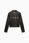 1989 Studio Intreccio Leather Perfecto In Black