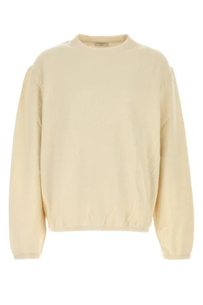 1989 STUDIO 1989 STUDIO IVORY COTTON BLEND SWEATER