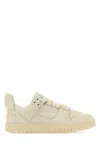 1989 Studio Leather Sneakers Featuring Perforated Detailing In White