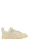 1989 Studio Leather Sneakers Featuring Perforated Detailing In White