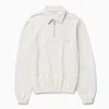 1989 Studio Jp Half Zip Sweatshirt In White