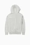 1989 Studio Jp Logo Hooded Sweatshirt In Gray