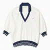 1989 Studio Jp V-neck Sweatshirt In White