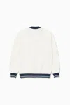 1989 Studio Jp V-neck Sweatshirt In White