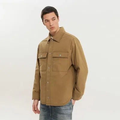 1989 Studio Kaki Shirt-jacket With Pockets In Brown