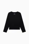 1989 Studio Knit Roundneck Jesus In Black