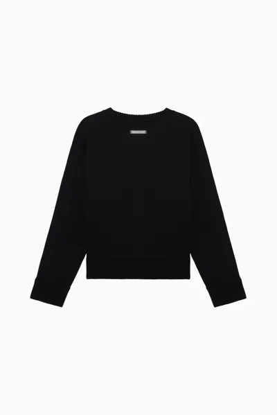 1989 Studio Knit Roundneck Jesus In Black