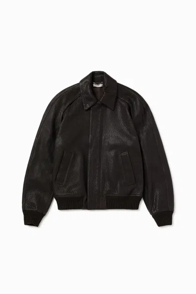 1989 Studio Leather Jacket Zip Up In Black
