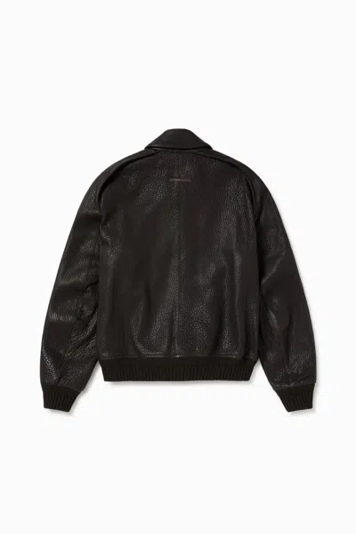 1989 Studio Leather Jacket Zip Up In Black