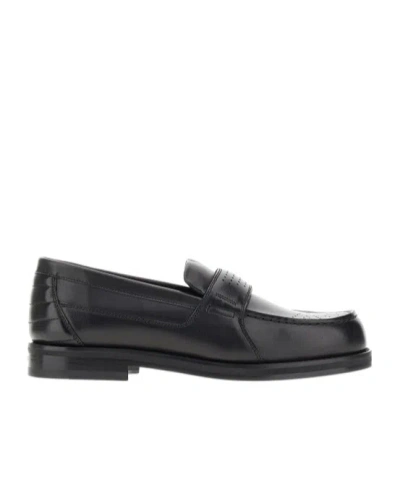 1989 STUDIO LEATHER LOAFERS