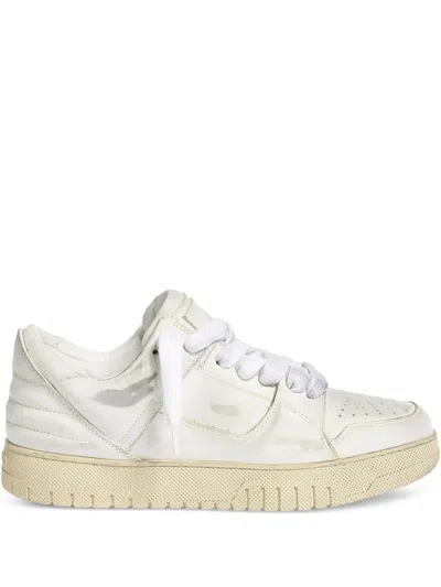 1989 STUDIO LEATHER-PANELLED SNEAKERS