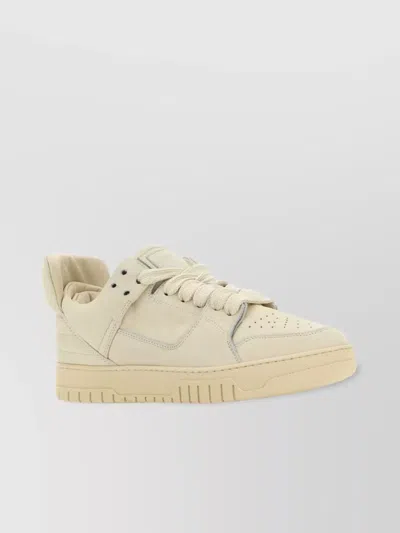 1989 Studio Leather Sneakers Featuring Perforated Detailing In White