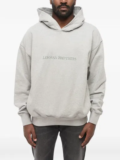 1989 Studio Lehman Brothers Hoodie In Gray
