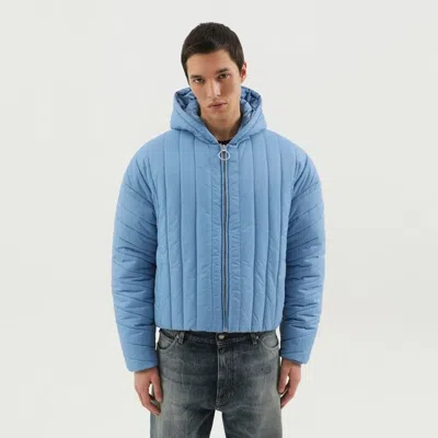 1989 Studio Light Blue Quilted Down Jacket