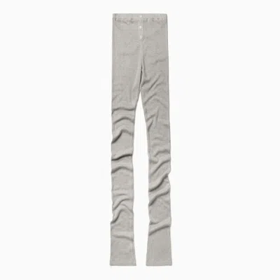 1989 STUDIO 1989 STUDIO LIGHT GREY WAFFLE LEGGINGS