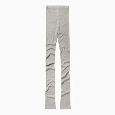 1989 STUDIO 1989 STUDIO  LIGHT GREY WAFFLE LEGGINGS