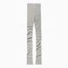 1989 Studio Waffle Ribbed Leggings In Grey