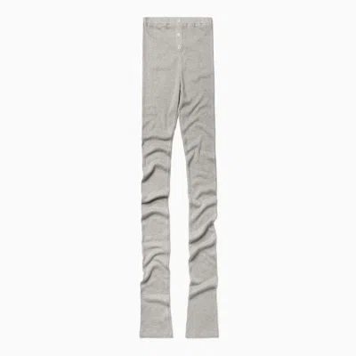1989 Studio Light Waffle Leggings In Grey