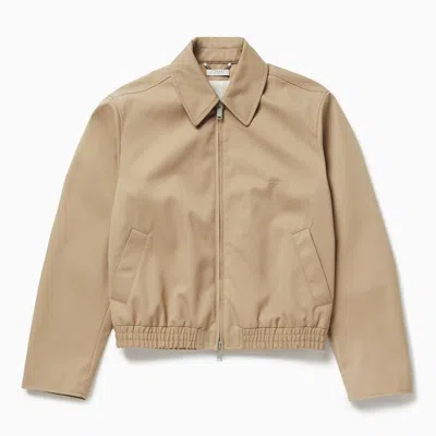 1989 STUDIO 1989 STUDIO LIGHT ZIP-UP JACKET BEIGE