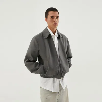 1989 Studio Light Zip-up Jacket Dark Grey