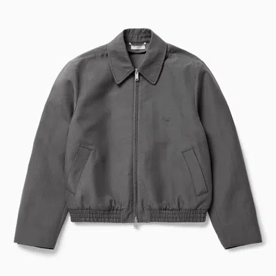 1989 STUDIO 1989 STUDIO LIGHT ZIP-UP JACKET DARK GREY