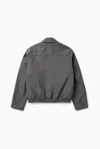 1989 Studio Light Zip-up Jacket Dark Grey In Gray