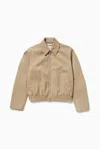 1989 Studio Light Zip-up Jacket Beige In Neutral