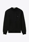 1989 Studio Logo Embroidered Crewneck Sweatshirt