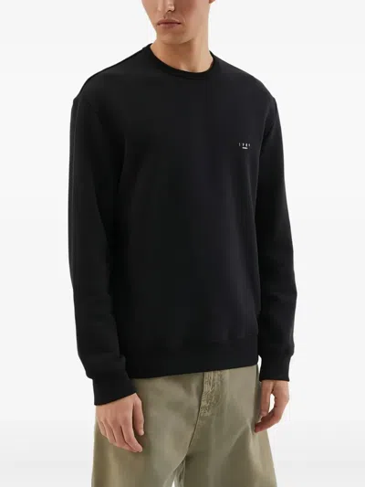 1989 Studio Logo-embroidered Sweatshirt In Black