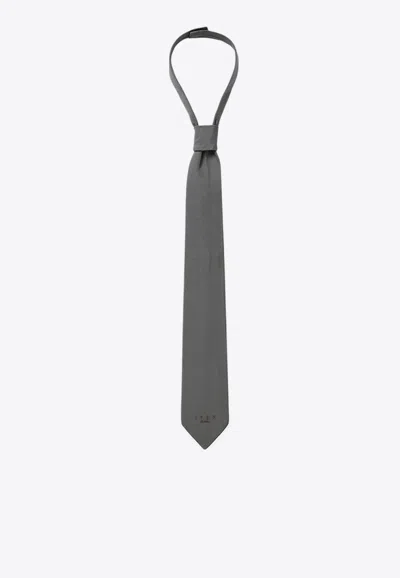1989 Studio Logo Embroidered Woven Tie