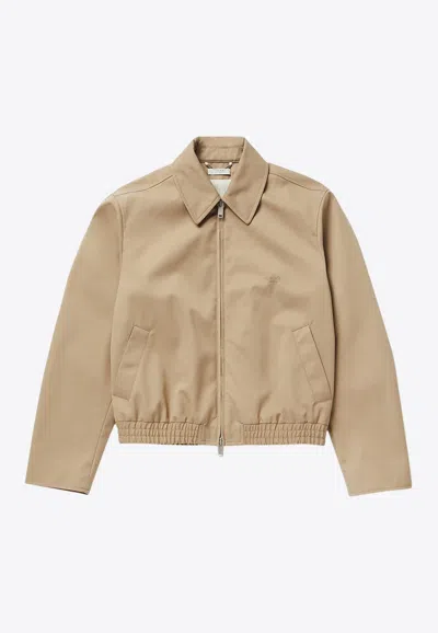 1989 STUDIO LOGO EMBROIDERED ZIP-UP JACKET